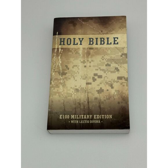 Holy Bible E100 Military Edition New American Version W/ Lectio Divina paperback - Picture 7 of 7